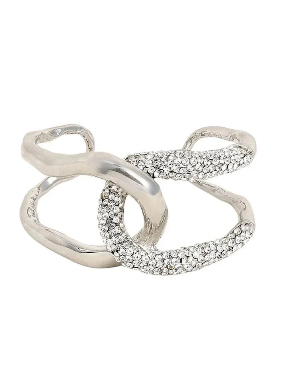 SOHI Women's The Opposta Cuff Bracelet